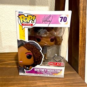 Funko Pop NWT WHITNEY HOUSTON Funko POP! Diamond Collection Target Exclusive